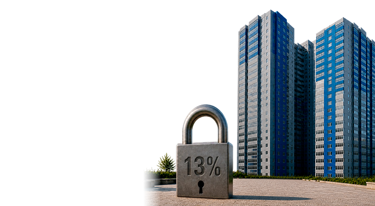 13% на&nbsp;весь срок