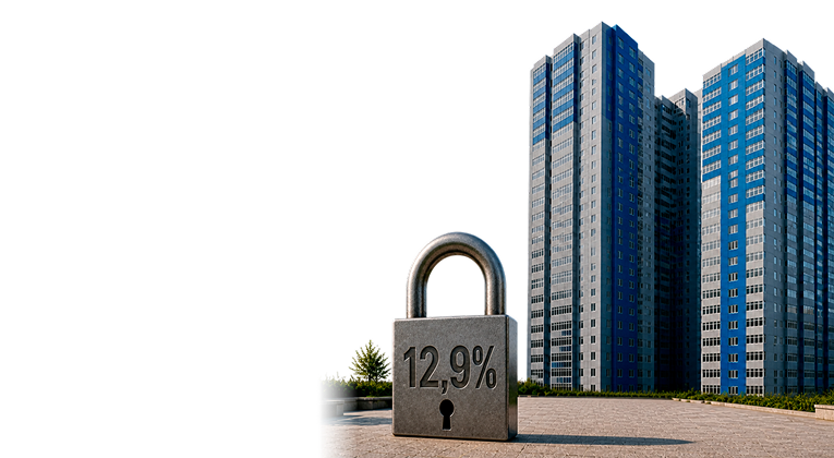 12,9% на&nbsp;весь срок